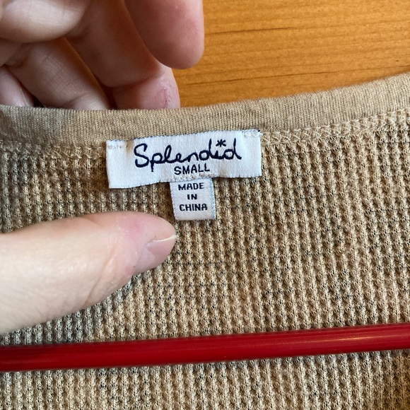 Splendid Leopard Thermal top • Size Small • EUC • cute! Sexy top 👏😍🐆 - Picture 6 of 11